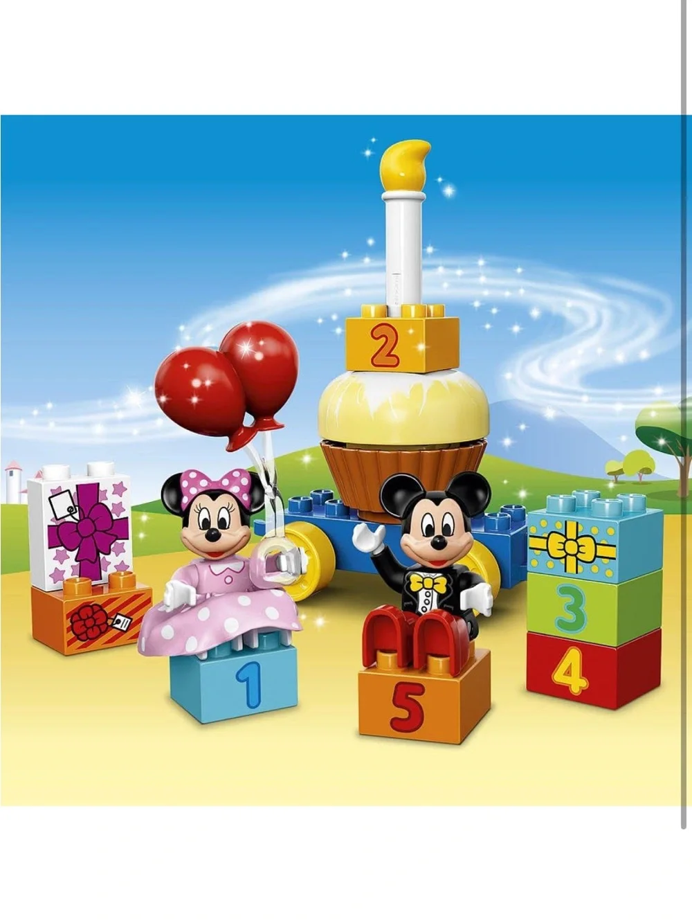 LEGO DUPLO Disney Mickey Mouse Club House & Minnie Birthday Parade Train (24pc)